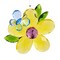 Crystal Expressions 3.0 Inch Daisy Flower With Friend Ornament Spring Tree Ornament , Summer Spring Suncatcher